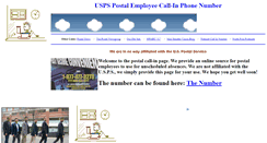 Desktop Screenshot of postalcallin.rocket-city.us