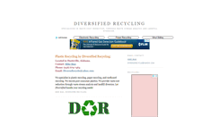 Desktop Screenshot of diversifiedrecycling.rocket-city.us